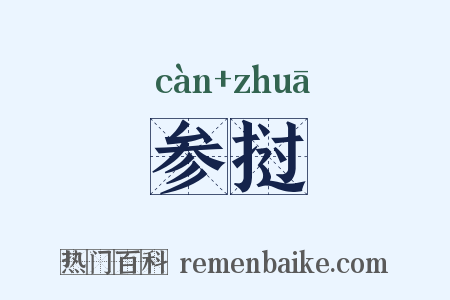 参挝是什么意思的图片
